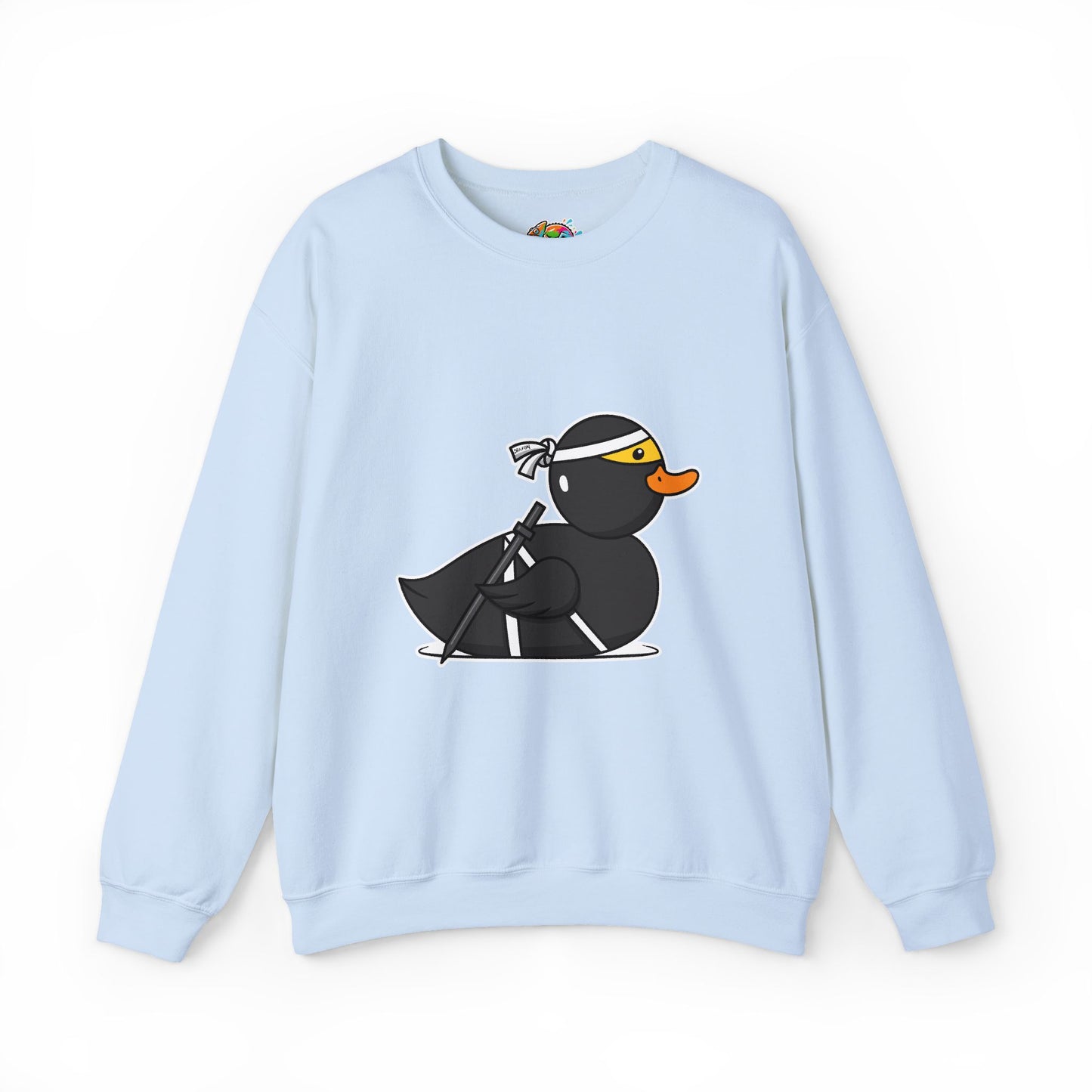 Unisex Heavy Blend™ Crewneck Sweatshirt (Ninja Duck)