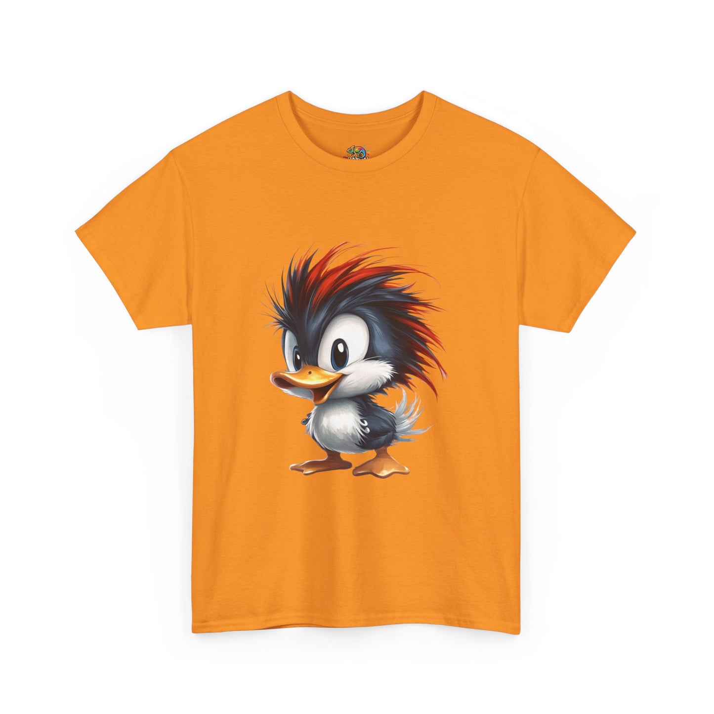 Unisex Heavy Cotton Tee (Red Hair Duck)