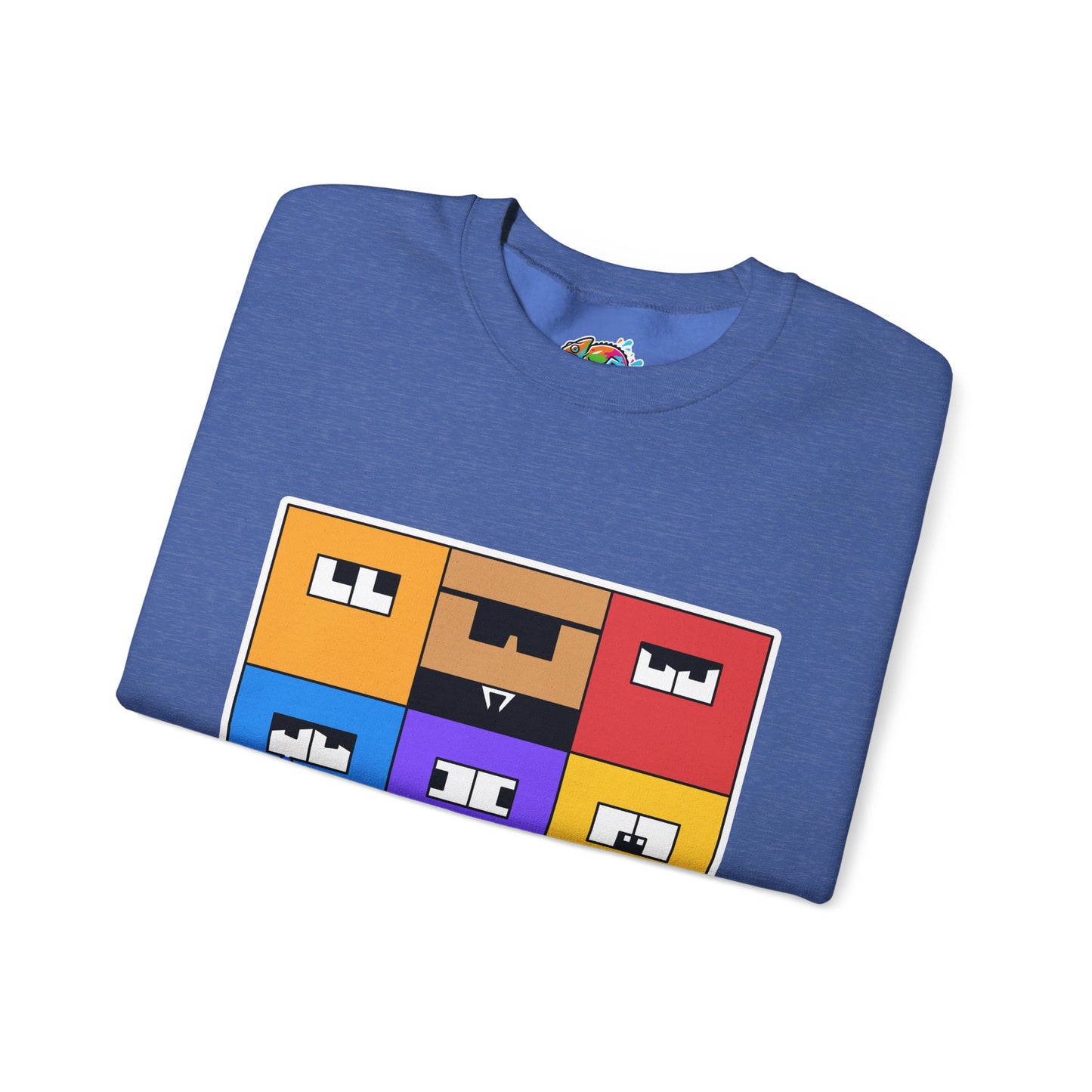 Unisex Heavy Blend™ Crewneck Sweatshirt (Emotion Blocks)