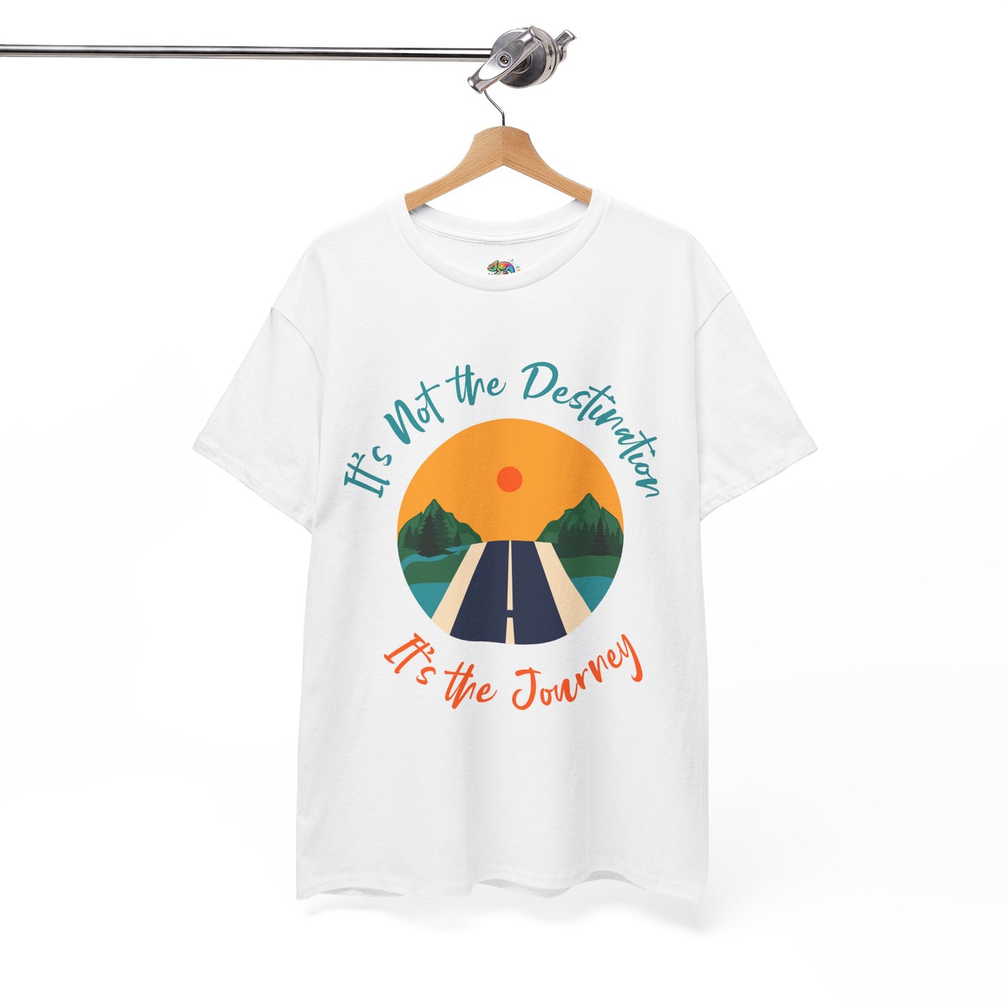 Unisex Heavy Cotton Tee (It's not Destination, It's Journey)