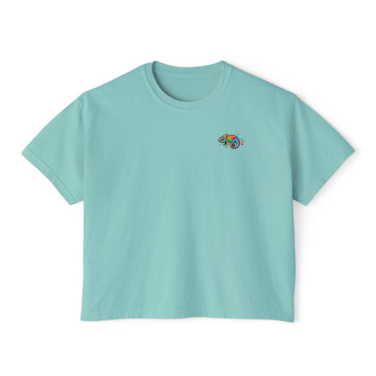 Women's Boxy Tee (DC Logo)