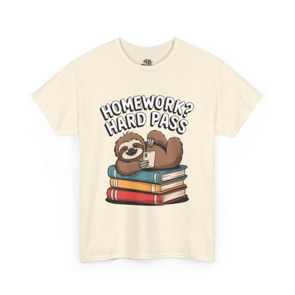 Unisex Heavy Cotton Tee (Homework? Hard Pass)
