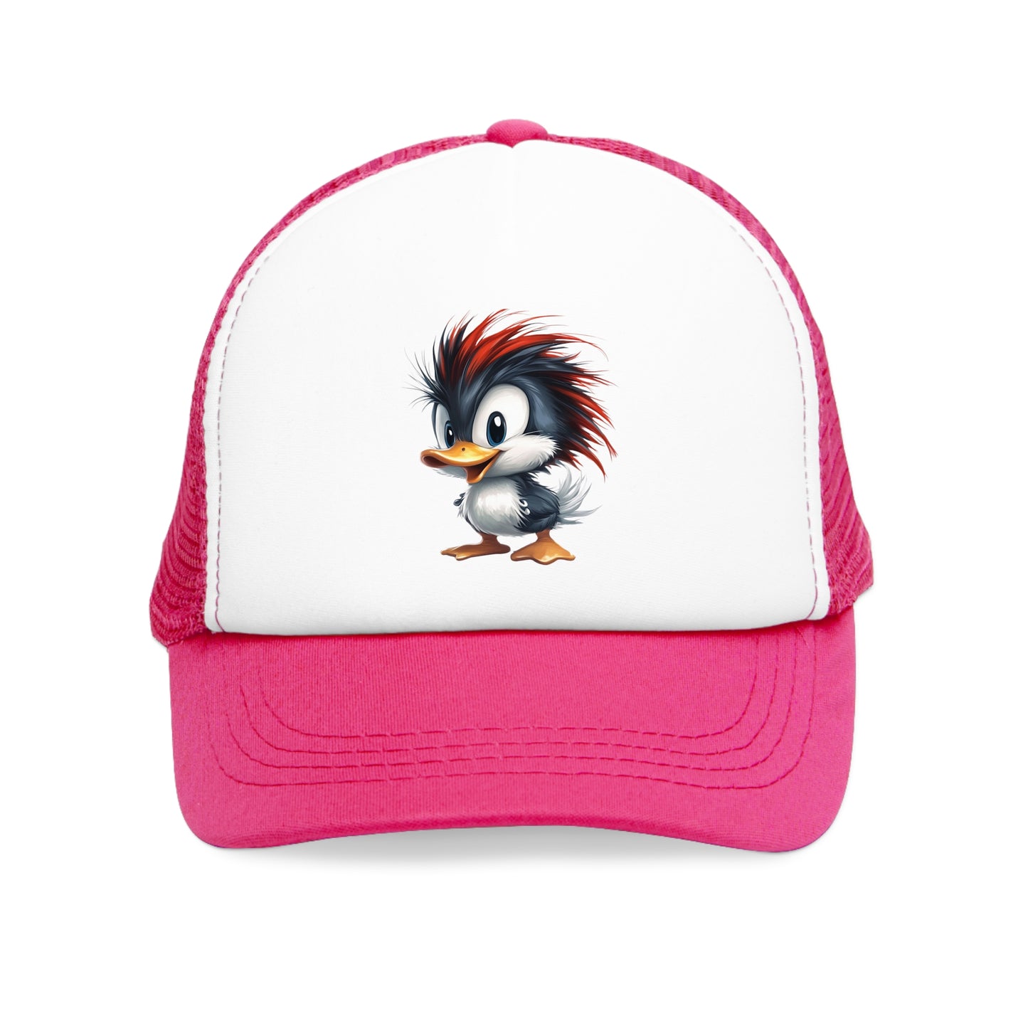 Mesh Cap (Red Hair Duck)