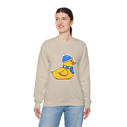 Unisex Heavy Blend™ Crewneck Sweatshirt (Chilly Duck)
