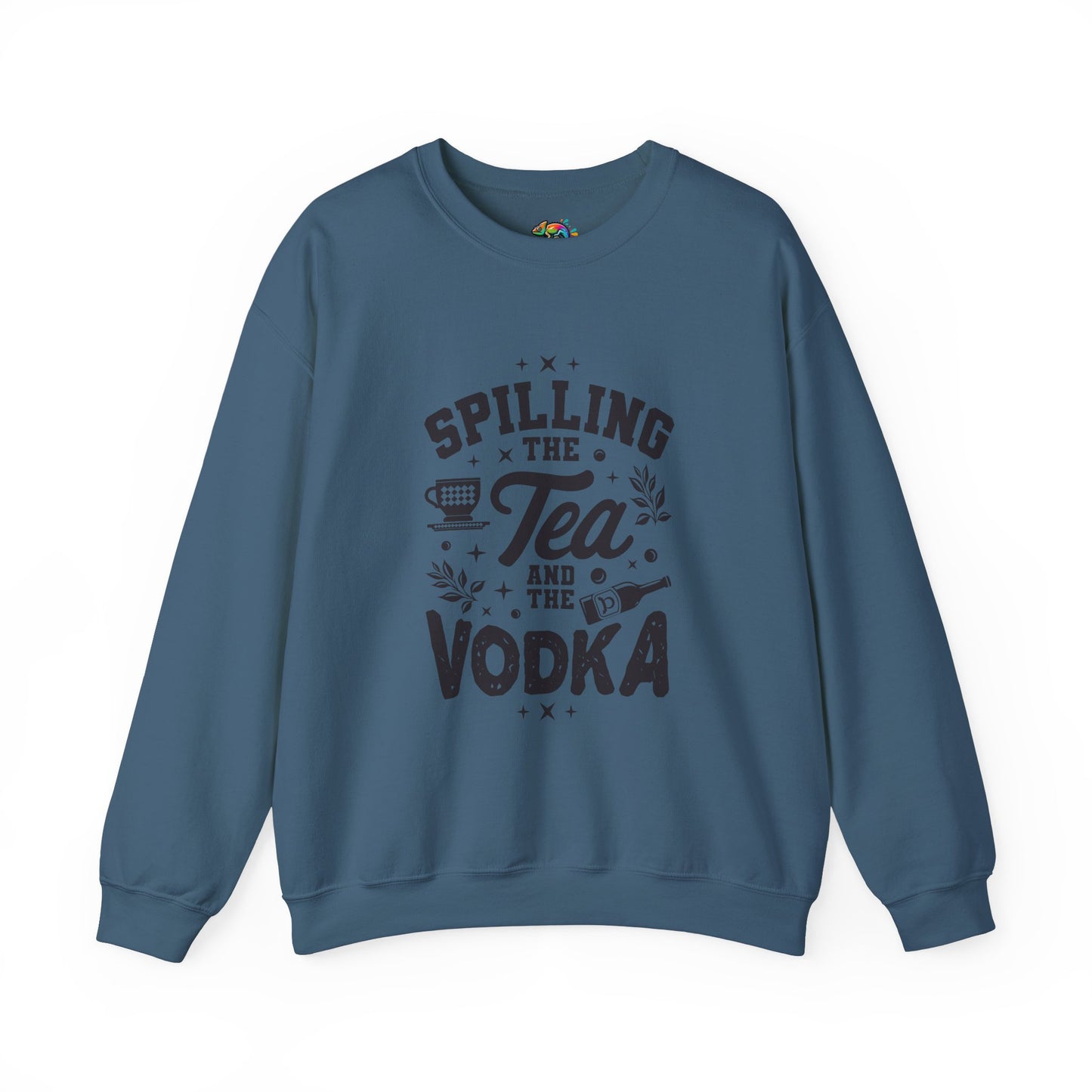 Unisex Heavy Blend™ Crewneck Sweatshirt (Spill Tea & Vodka)