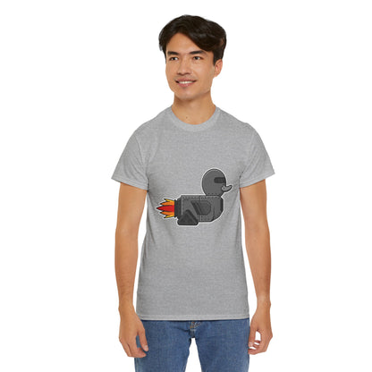Unisex Heavy Cotton Tee (Robot Duck)