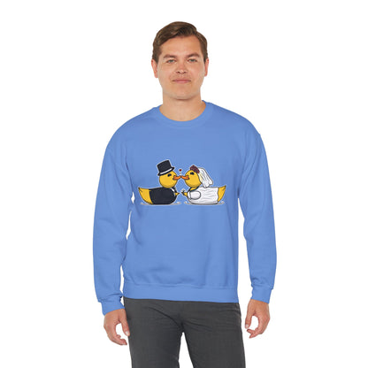 Unisex Heavy Blend™ Crewneck Sweatshirt (Wedding Ducks)