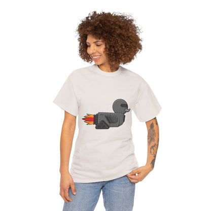 Unisex Heavy Cotton Tee (Robot Duck)