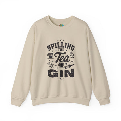 Unisex Heavy Blend™ Crewneck Sweatshirt (Spill Tea & Gin)