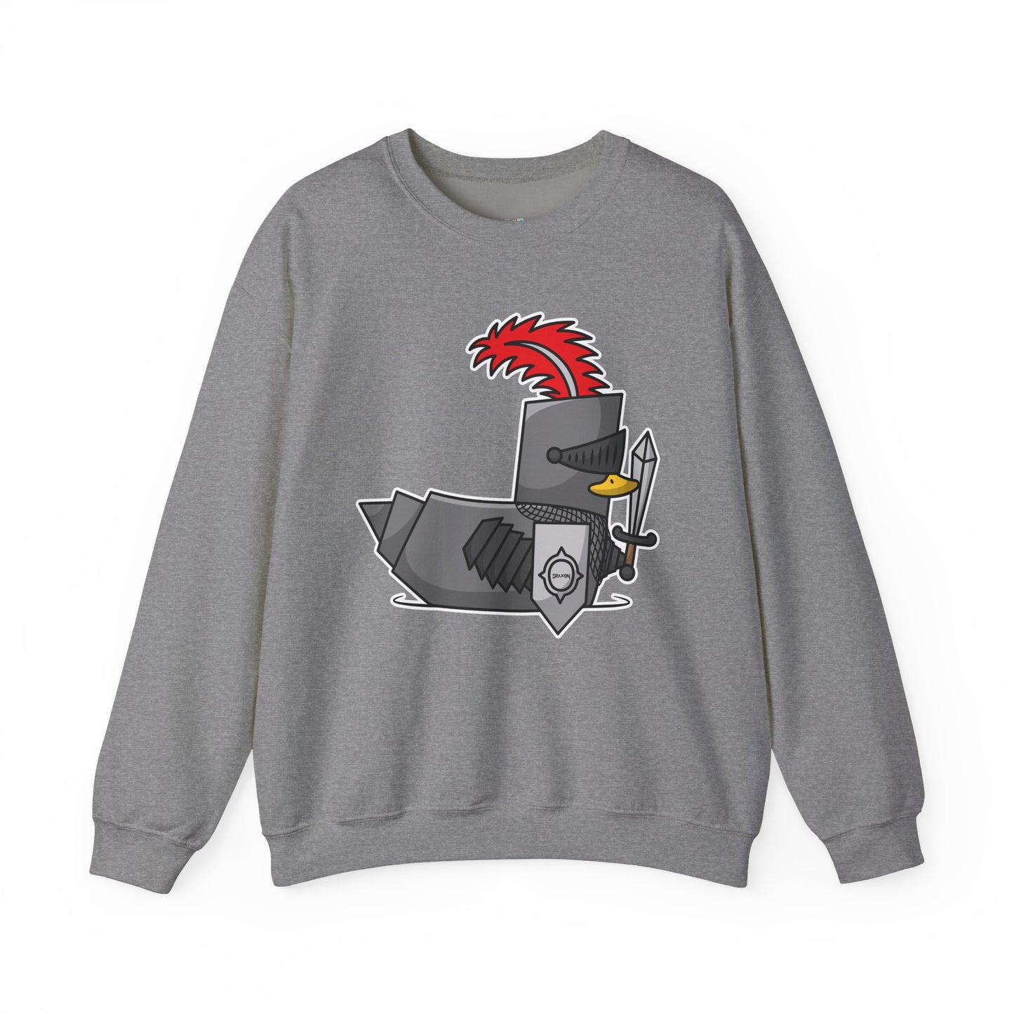 Unisex Heavy Blend™ Crewneck Sweatshirt (Knight Duck)
