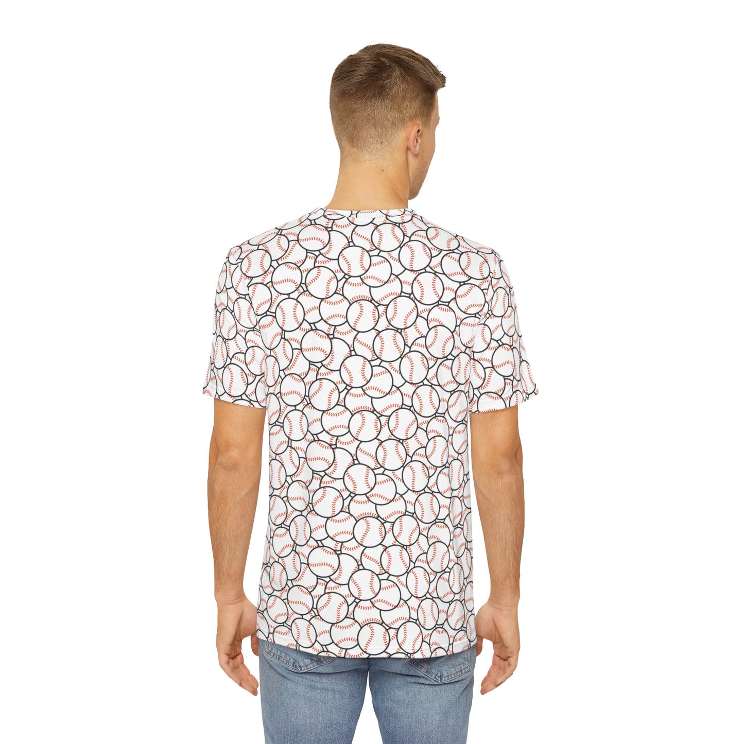 Men's Polyester Tee (Baseball)