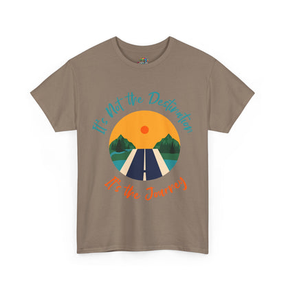 Unisex Heavy Cotton Tee (It's not Destination, It's Journey)