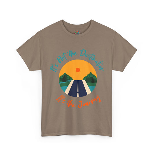 Unisex Heavy Cotton Tee (It's not Destination, It's Journey)