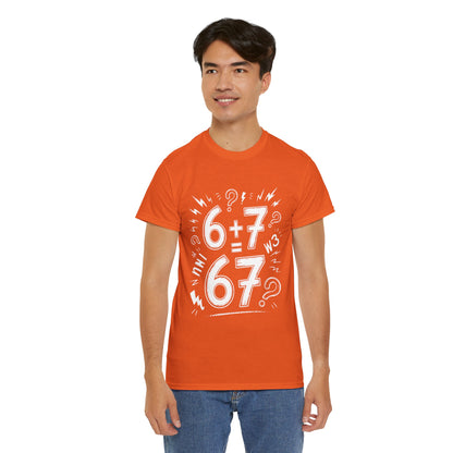 Unisex Heavy Cotton Tee (6+7=67)