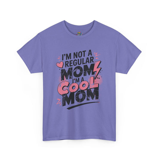 Unisex Heavy Cotton Tee (I'm Not a Regular Mom, I'm a Cool Mom)