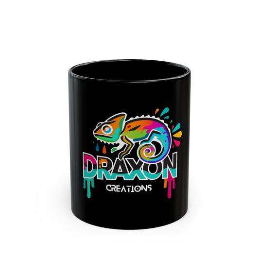 Black Mug 11oz, 15oz (DC Logo)