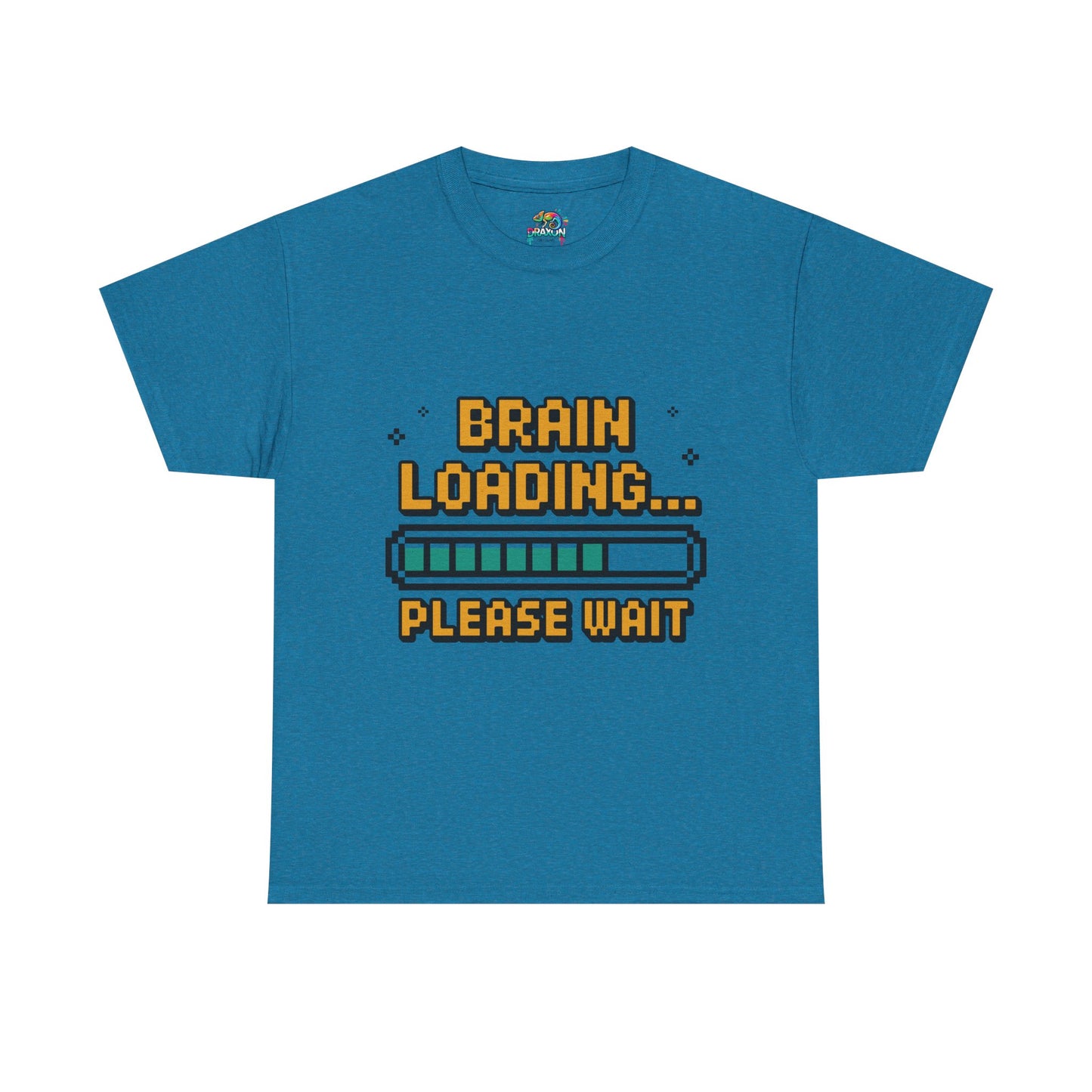 Unisex Heavy Cotton Tee (Brain Loading...Please Wait)