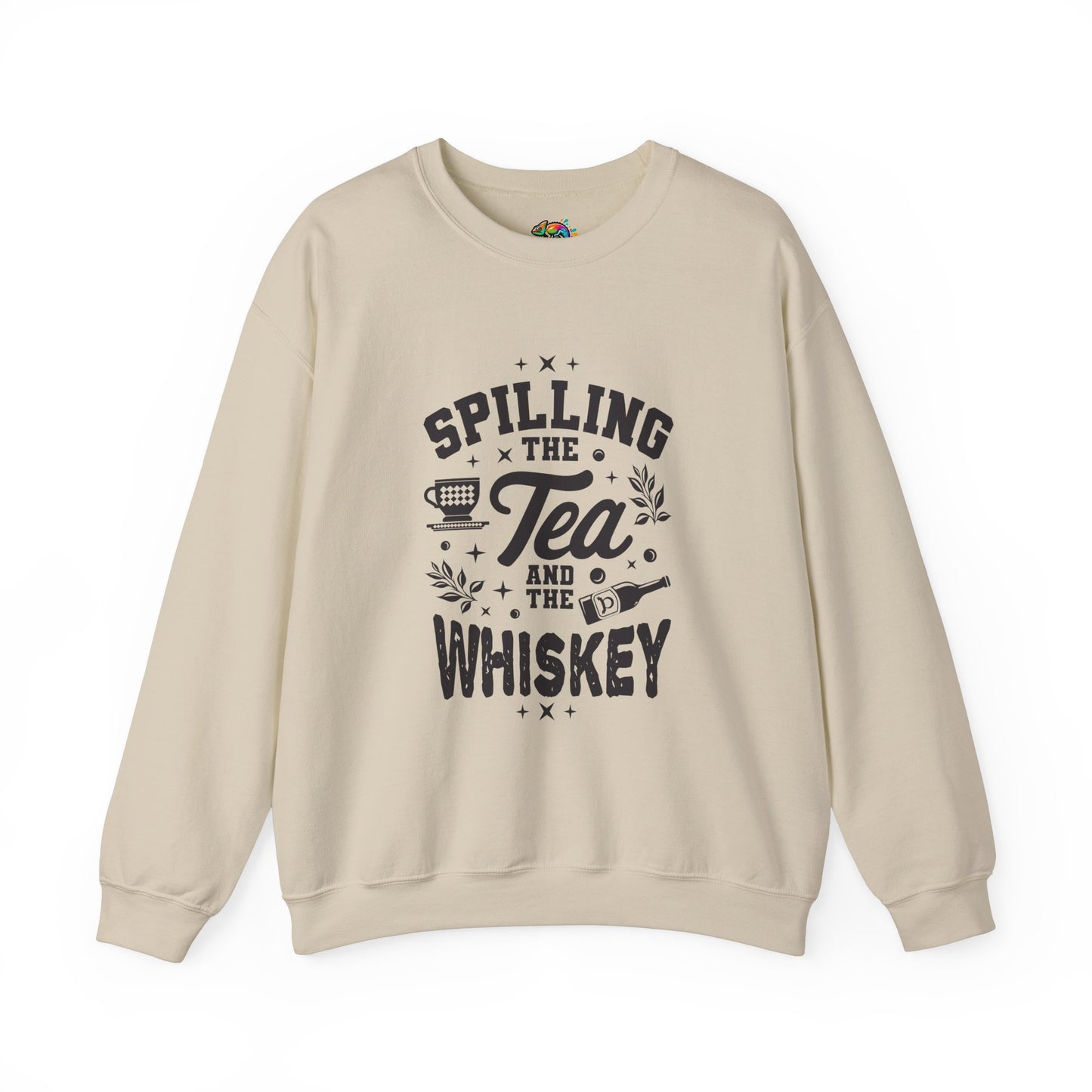 Unisex Heavy Blend™ Crewneck Sweatshirt (Spill Tea & Whiskey)