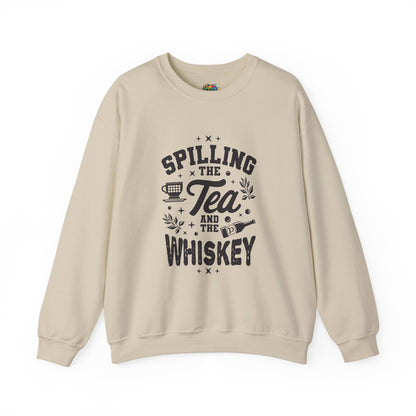 Unisex Heavy Blend™ Crewneck Sweatshirt (Spill Tea & Whiskey)