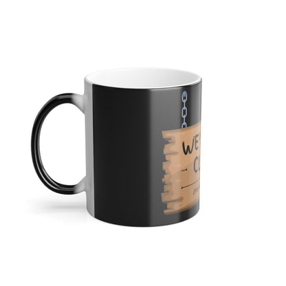 Color Morphing Mug, 11oz (We're Closed)