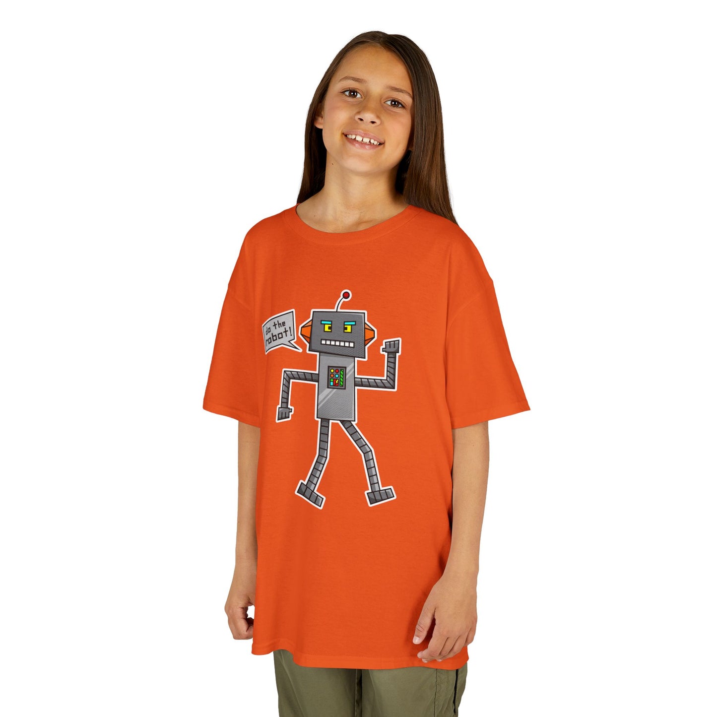 Kids Heavy Cotton T-Shirt (Do the Robot)