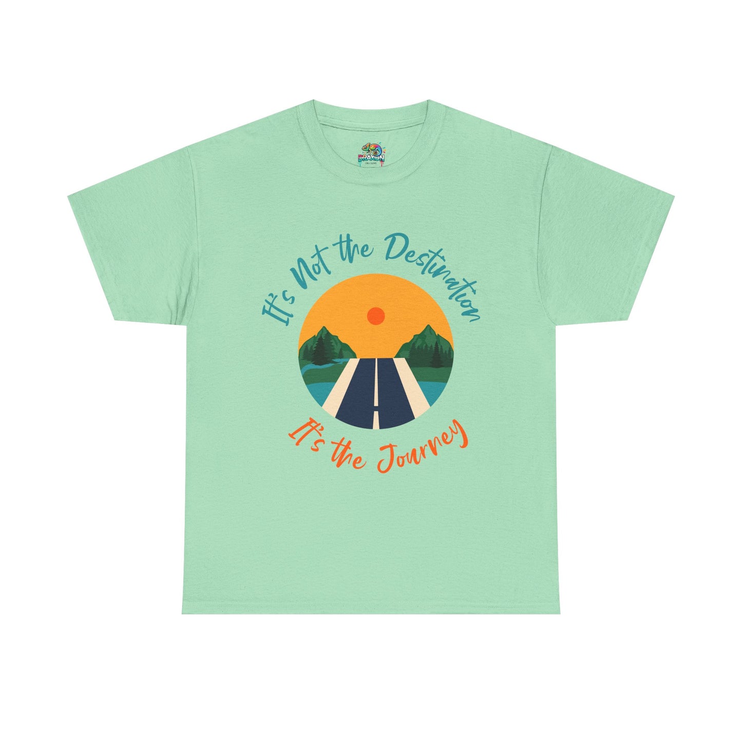 Unisex Heavy Cotton Tee (It's not Destination, It's Journey)