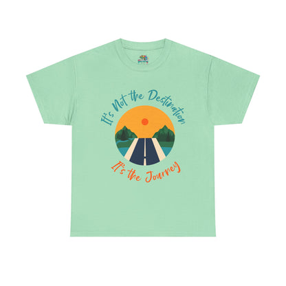 Unisex Heavy Cotton Tee (It's not Destination, It's Journey)