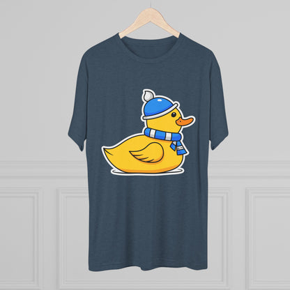 Unisex Tri-Blend Crew Tee (Chilly Duck)