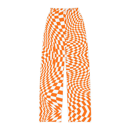 Kids Lounge Pants (Orange Pixels)