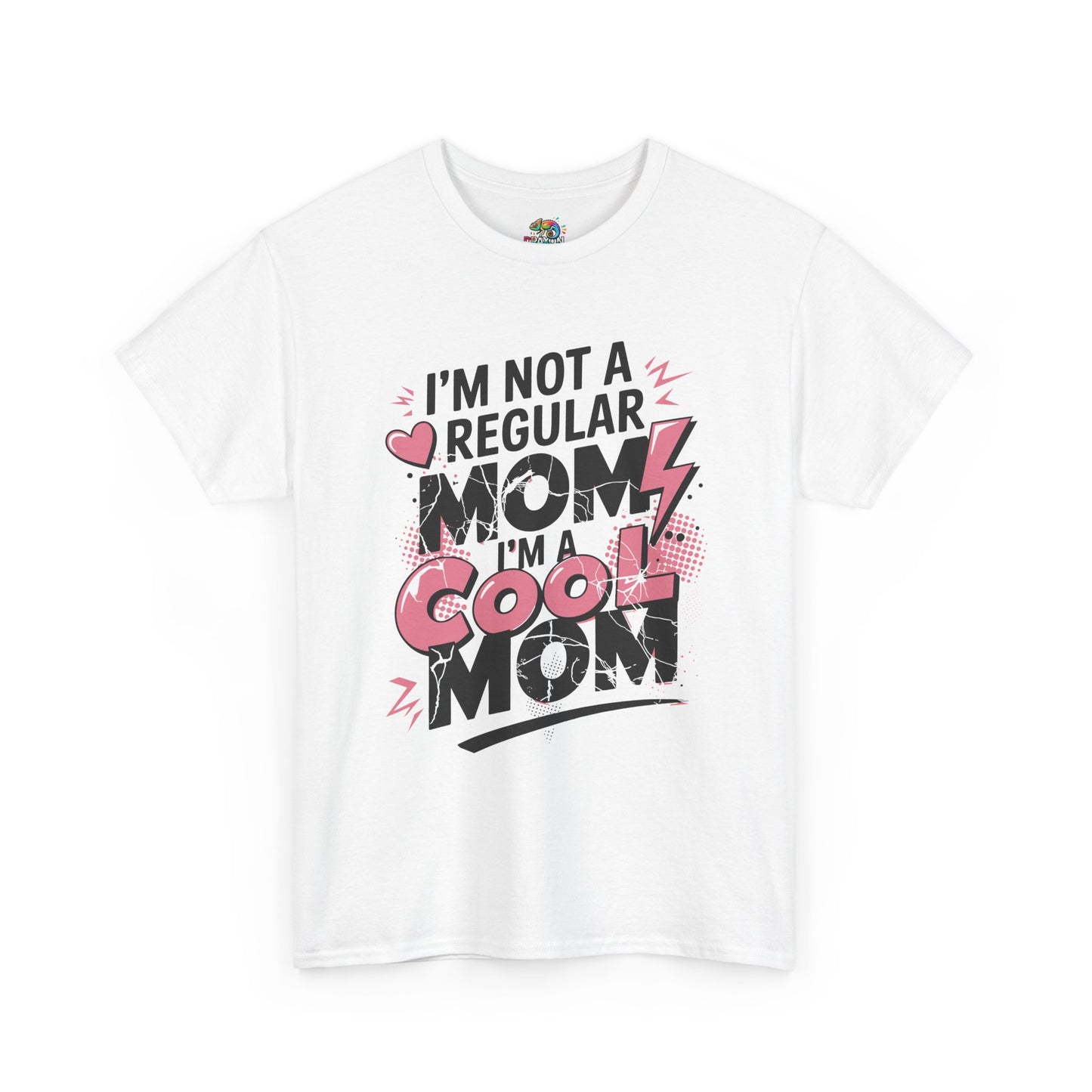 Unisex Heavy Cotton Tee (I'm Not a Regular Mom, I'm a Cool Mom)