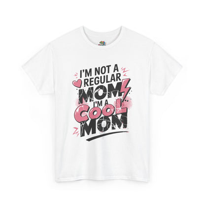 Unisex Heavy Cotton Tee (I'm Not a Regular Mom, I'm a Cool Mom)