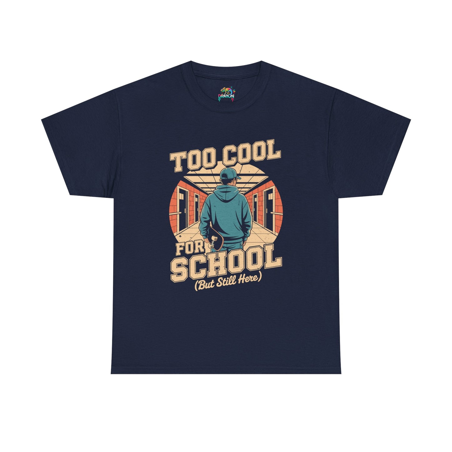 Unisex Heavy Cotton Tee (Too Cool For School)
