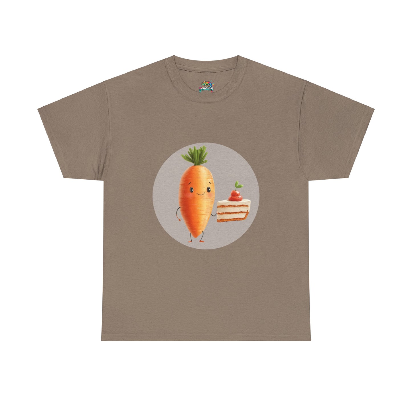 Unisex Heavy Cotton Tee (Carrot Cake)