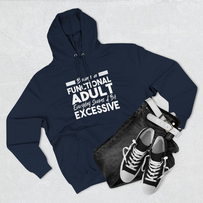 Three-Panel Fleece Hoodie (Being Adult, Seems Excessive)