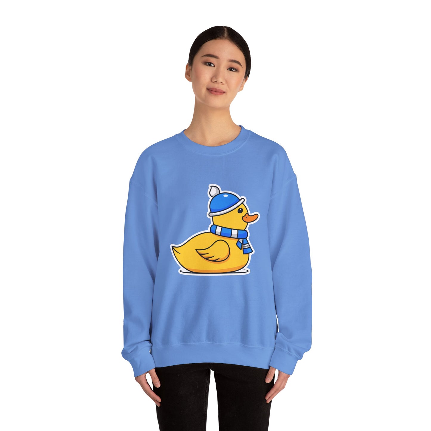 Unisex Heavy Blend™ Crewneck Sweatshirt (Chilly Duck)