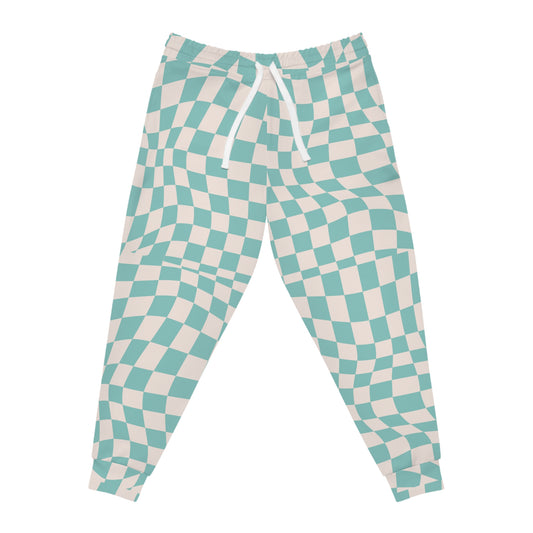 Athletic Joggers (Teal Pixels)