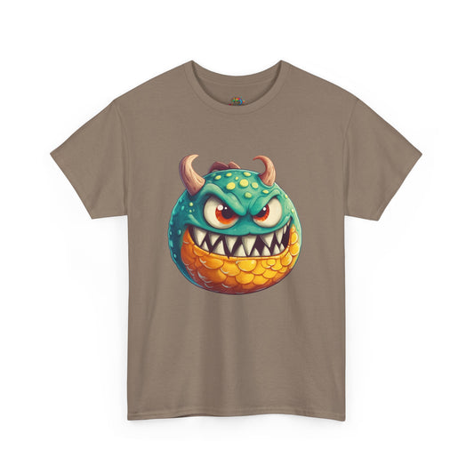 Unisex Heavy Cotton Tee (Green Monster 1)