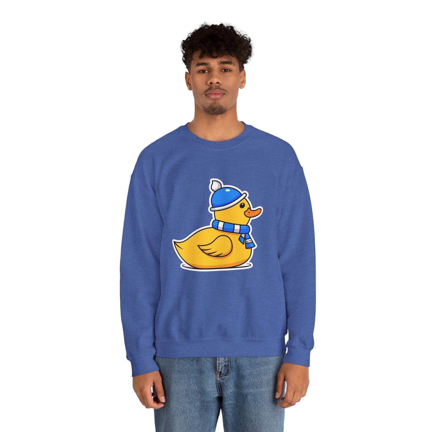 Unisex Heavy Blend™ Crewneck Sweatshirt (Chilly Duck)