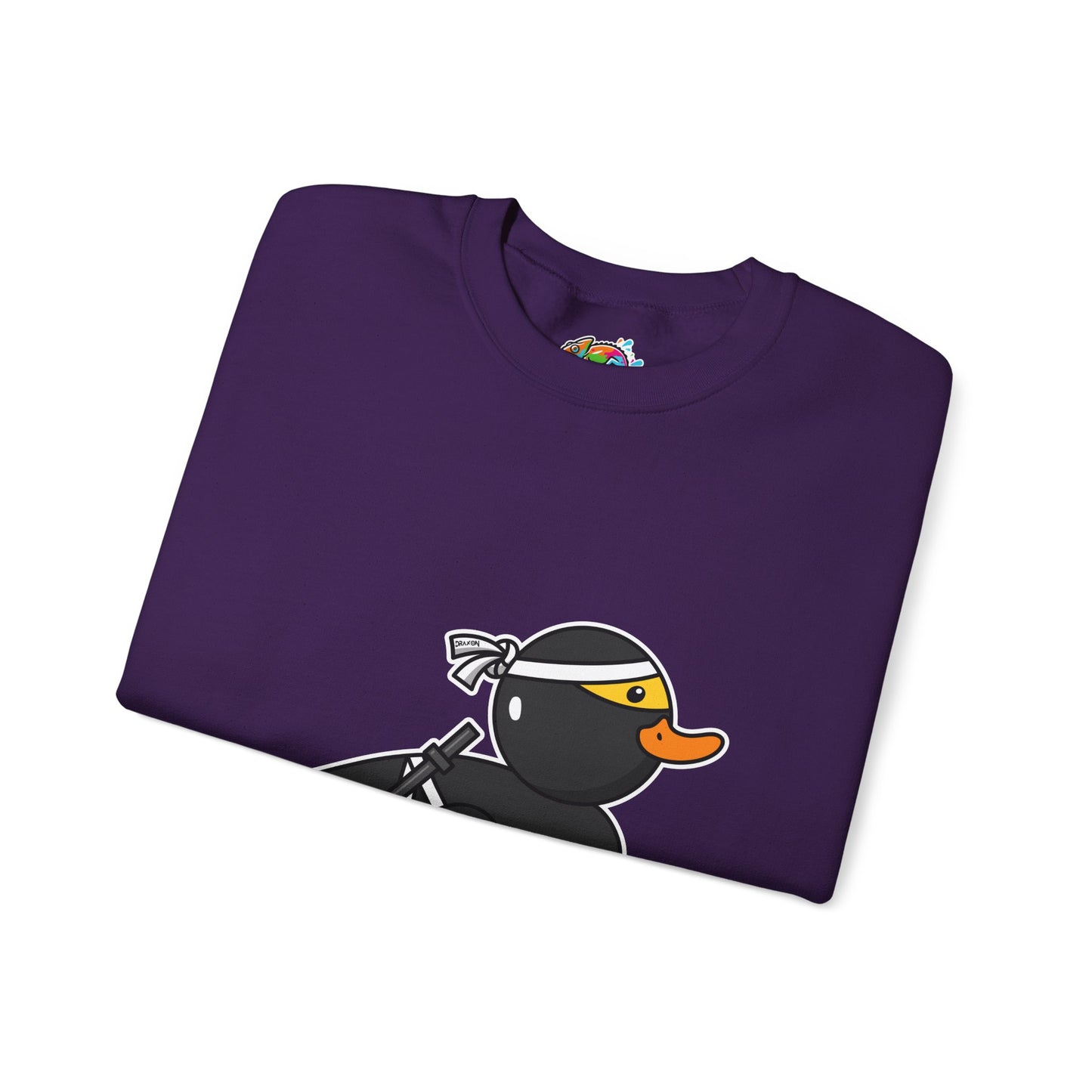 Unisex Heavy Blend™ Crewneck Sweatshirt (Ninja Duck)
