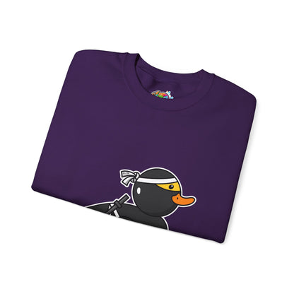 Unisex Heavy Blend™ Crewneck Sweatshirt (Ninja Duck)