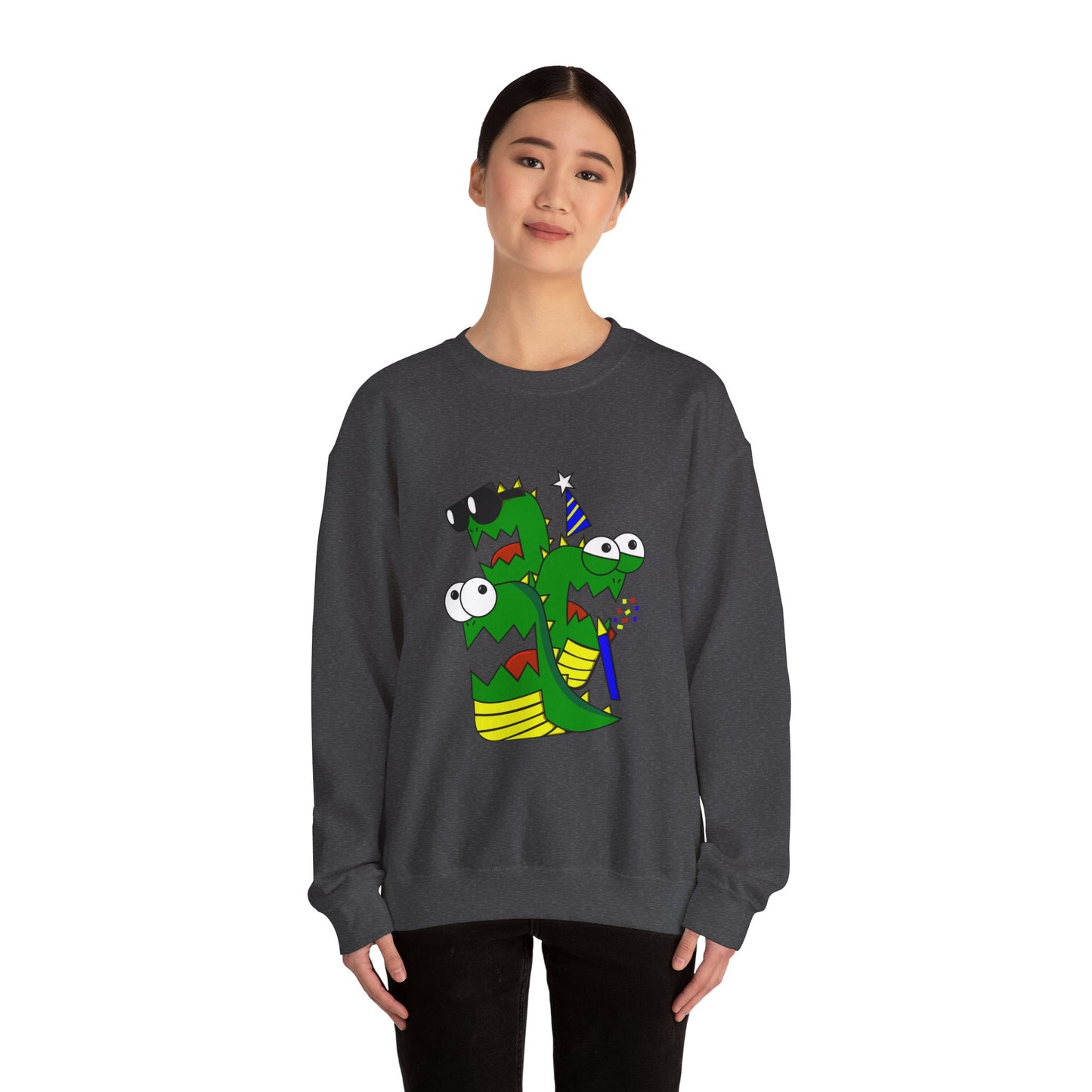 Unisex Heavy Blend™ Crewneck Sweatshirt (Larry the Snake thing)