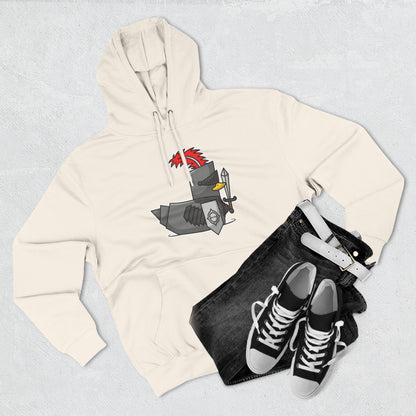 Three-Panel Fleece Hoodie (Knight Duck)