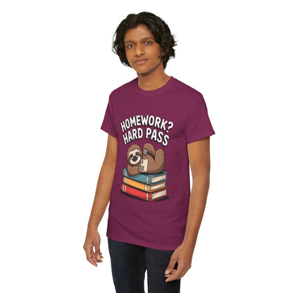 Unisex Heavy Cotton Tee (Homework? Hard Pass)