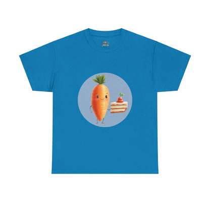 Unisex Heavy Cotton Tee (Carrot Cake)