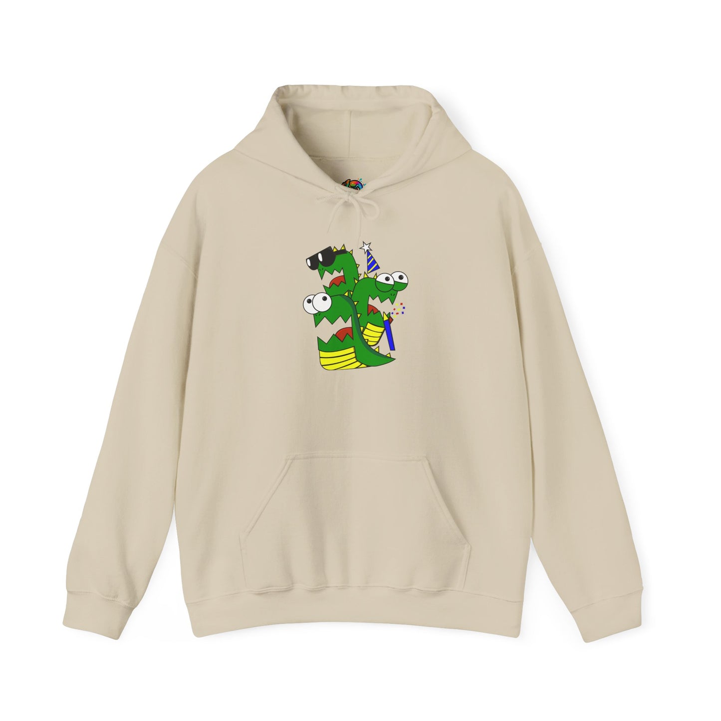 Unisex Heavy Blend™ Hooded Sweatshirt (Larry the Snake thing)