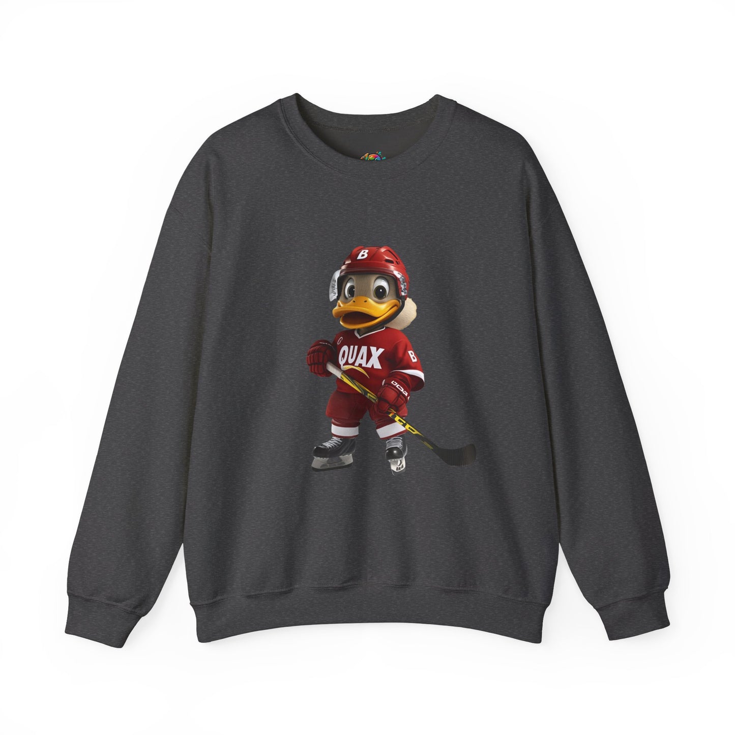 Unisex Heavy Blend™ Crewneck Sweatshirt (Hockey Quax)