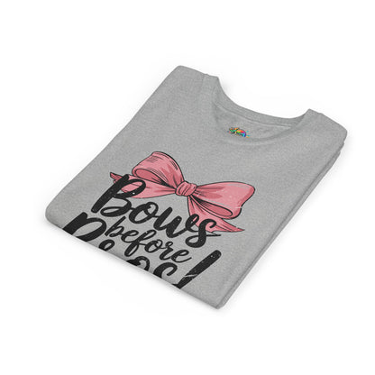 Youth Short Sleeve Tee (Bow before Bros)