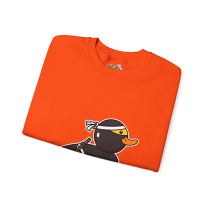 Unisex Heavy Blend™ Crewneck Sweatshirt (Ninja Duck)
