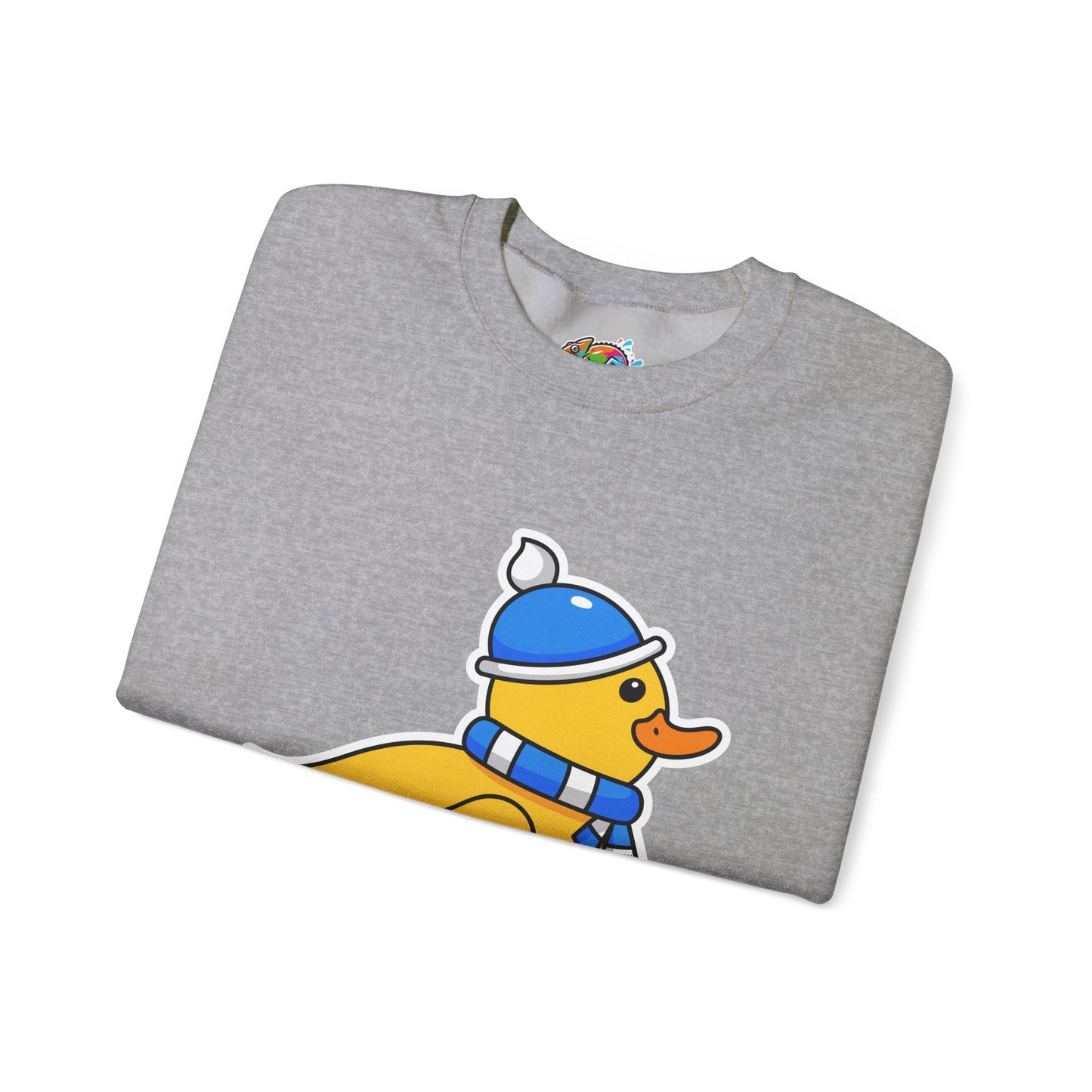 Unisex Heavy Blend™ Crewneck Sweatshirt (Chilly Duck)