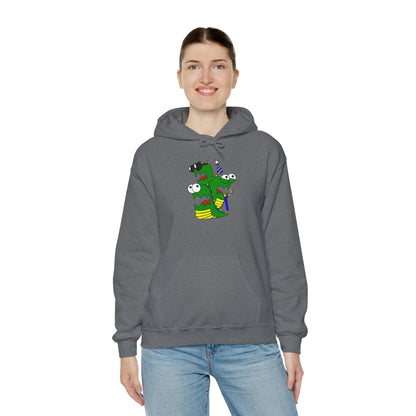 Unisex Heavy Blend™ Hooded Sweatshirt (Larry the Snake thing)